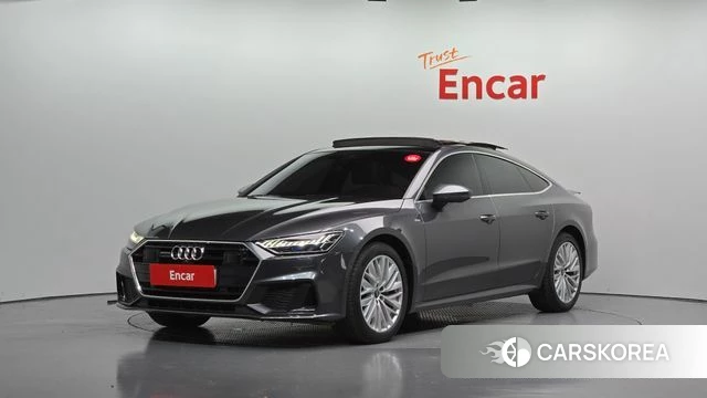 Audi A7 (4K) 2021 Серый из Кореи