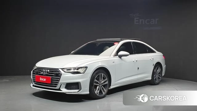 Audi A6 (C8) 2023 Белый из Кореи
