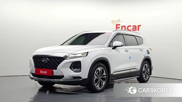 Hyundai Santa Fe TM 2018 Белый из Кореи