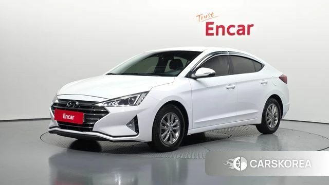 Hyundai The New Avante AD 2019 Белый из Кореи