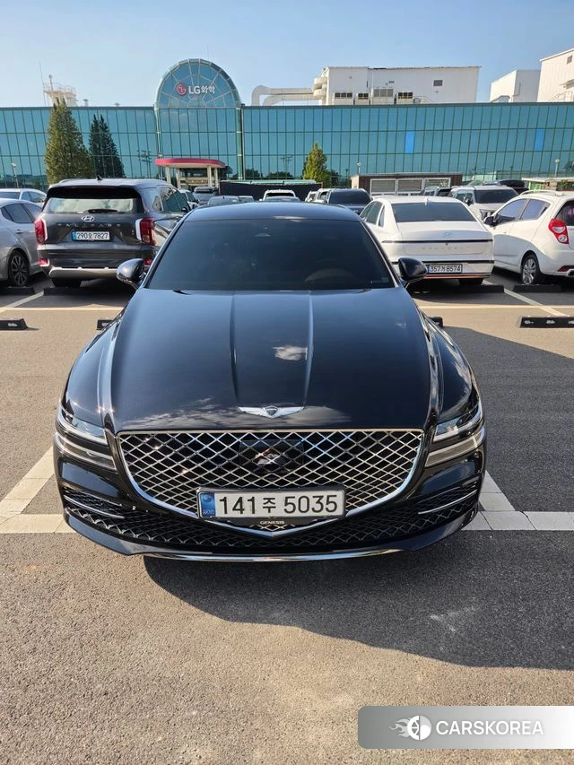 Genesis G80 (RG3) 2021 Черный из Кореи