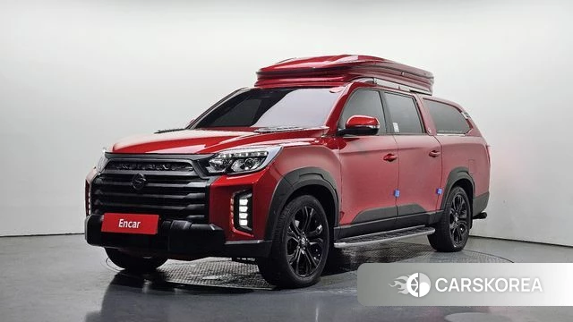 Ssangyong The New Rexton Sports Cannes 2023 Красный из Кореи