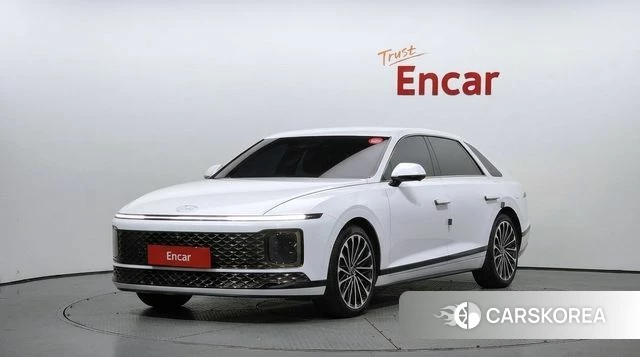 Hyundai Grandeur Hybrid (GN7) 2024 Белый из Кореи