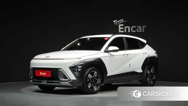 Hyundai Kona Hybrid (SX2) 2023 Белый из Кореи