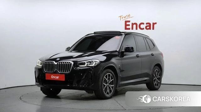 BMW X3 (G01) 2023 Черный из Кореи