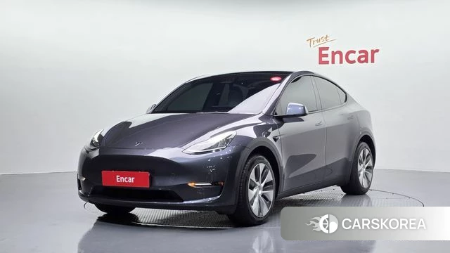 Tesla Model Y 2022 Серый из Кореи