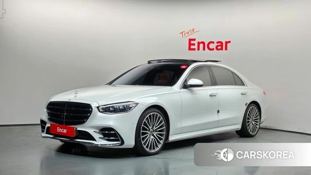 Mercedes-Benz S-Class W223 2023 Белый из Кореи