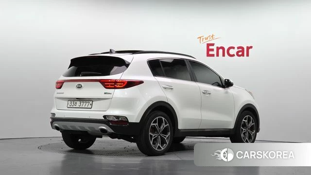 Kia Sportage The Bold 2018 Белый из Кореи