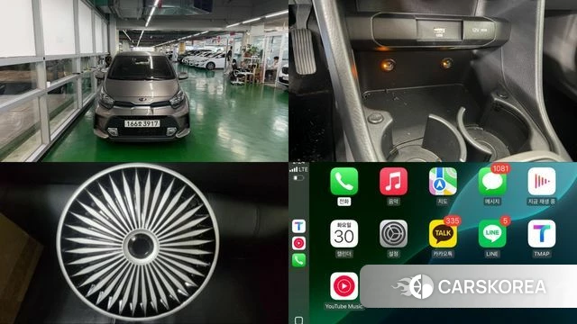 Kia Morning Urban (JA) 2021 Серый из Кореи