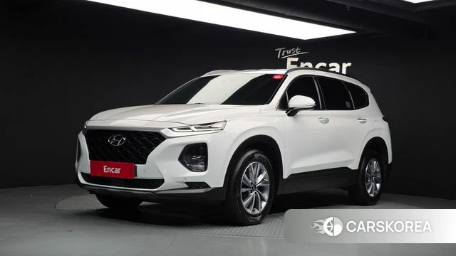 Hyundai Santa Fe TM 2018 Белый из Кореи