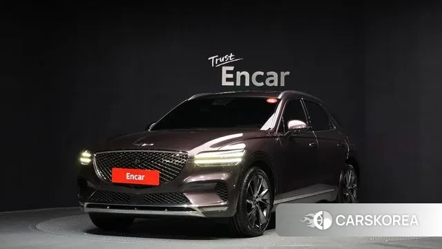 Genesis GV70 2021 Красный из Кореи
