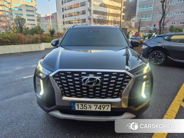 Hyundai Palisade 2022 Черный из Кореи