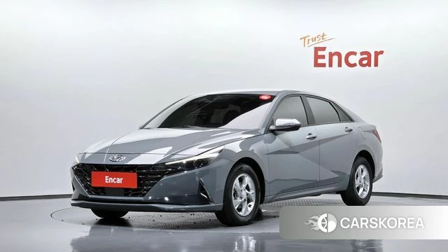 Hyundai Avante (CN7) 2021 Серый из Кореи
