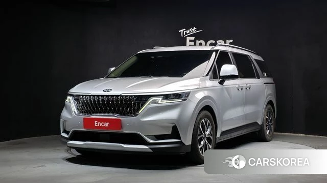 Kia Carnival 4th generation 2021 Серебряный из Кореи