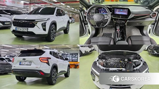 Chevrolet (GM Daewoo) Trax Crossover 2025 Белый из Кореи
