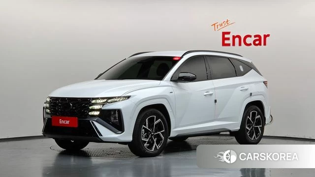 Hyundai The New Tucson Hybrid (NX4) 2024 Белый из Кореи