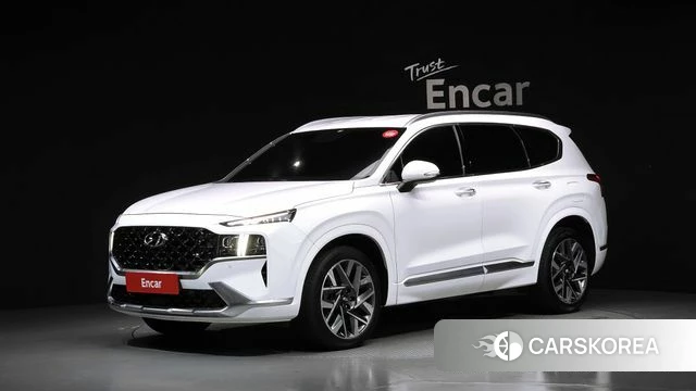 Hyundai The New Santa Fe 2021 Белый из Кореи