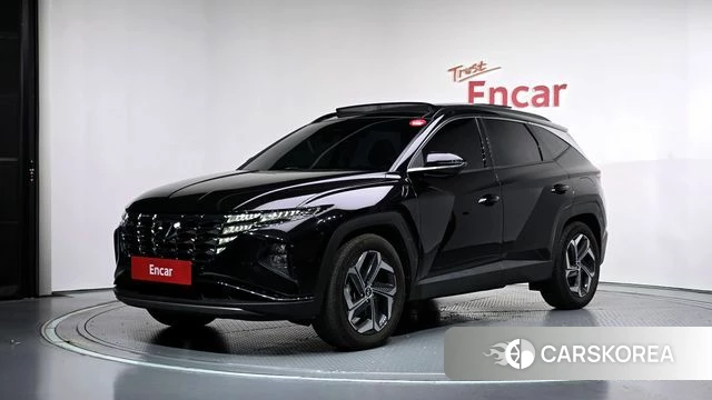 Hyundai Tucson Hybrid (NX4) 2022 Черный из Кореи