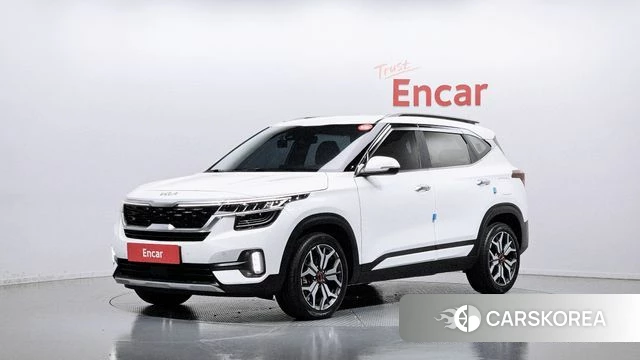 Kia Seltos 2021 Белый из Кореи
