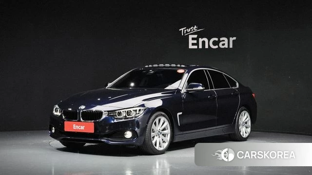 BMW 4 Series (F32) 2019 Синий из Кореи