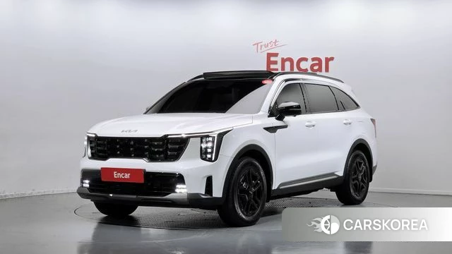 Kia The New Sorento 4th Generation 2024 Белый из Кореи