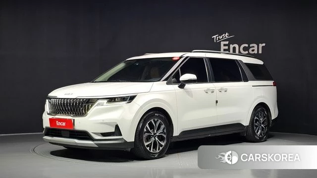 Kia Carnival 4th generation 2023 Белый из Кореи