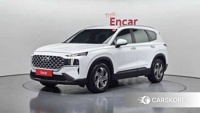 Hyundai The New Santa Fe 2021 Белый из Кореи