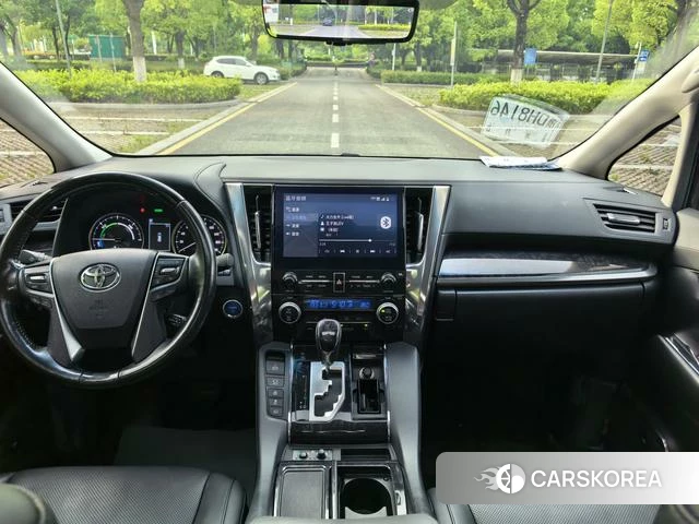 Toyota Vellfire 2021 Черный из Китая