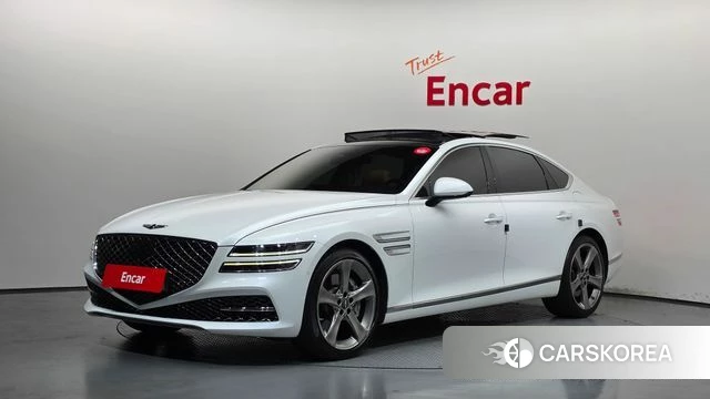 Genesis G80 (RG3) 2021 Белый из Кореи