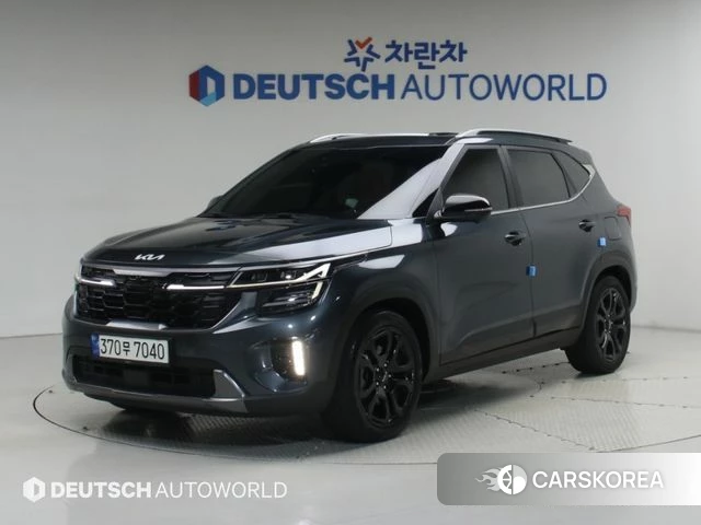 Kia The New Seltos 2023 Серый из Кореи