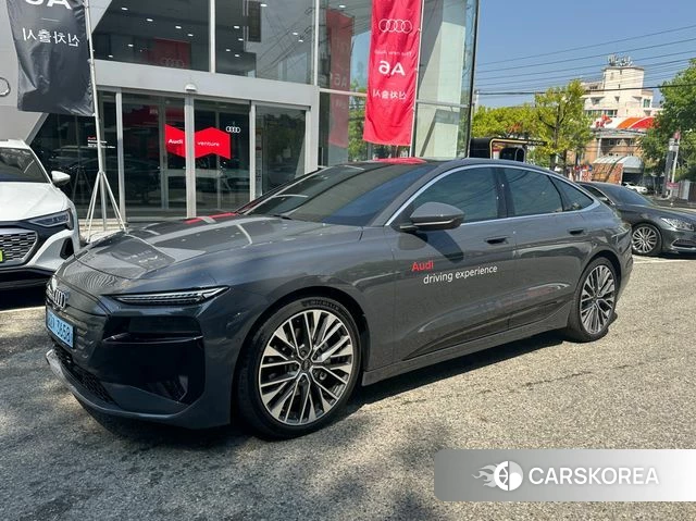 Audi A6 e-Tron 2025 Серый из Кореи