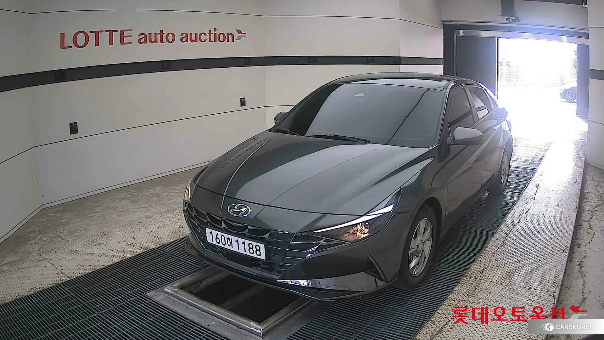 Hyundai Avante 2021 Amazon Gray из Кореи