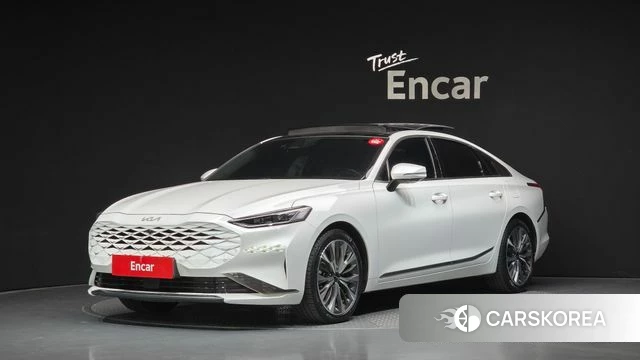 Kia K8 2021 Белый из Кореи