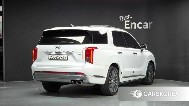 Hyundai The New Palisade 2023 Белый из Кореи