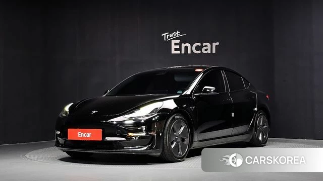 Tesla Model 3 2022 Черный из Кореи