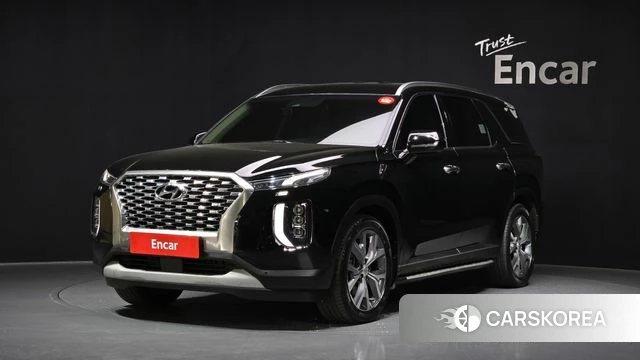 Hyundai Palisade 2022 Черный из Кореи