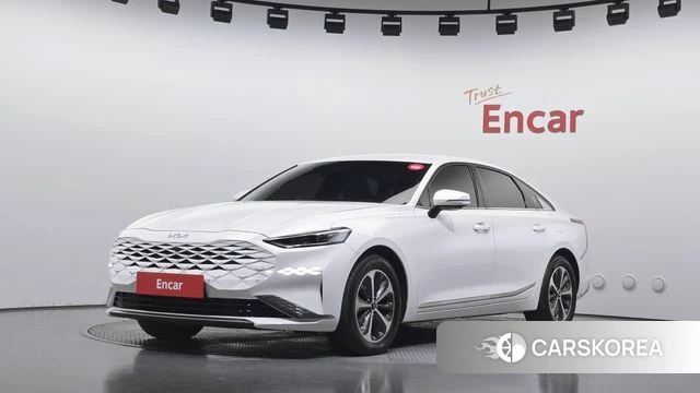Kia K8 Hybrid 2022 Белый из Кореи