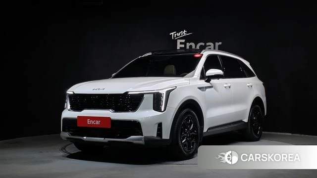 Kia The New Sorento 4th Generation 2024 Белый из Кореи