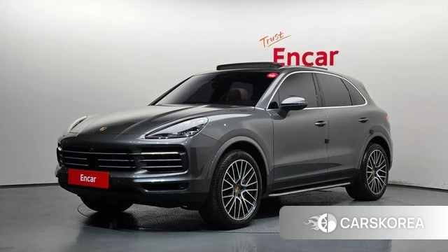 Porsche Cayenne (PO536) 2019 Серый из Кореи