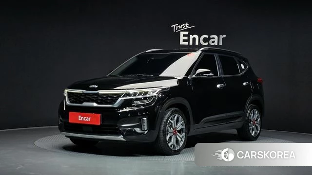 Kia Seltos 2020 Черный из Кореи