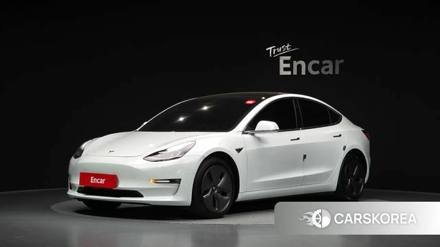 Tesla Model 3 2019 Белый из Кореи