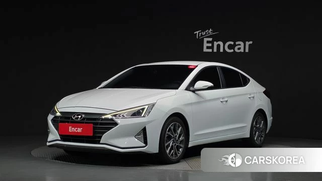 Hyundai The New Avante AD 2018 Белый из Кореи