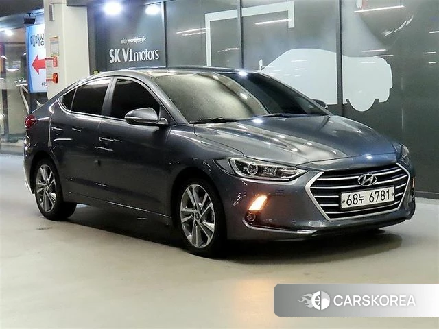 Hyundai Avante AD 2018 Серый из Кореи