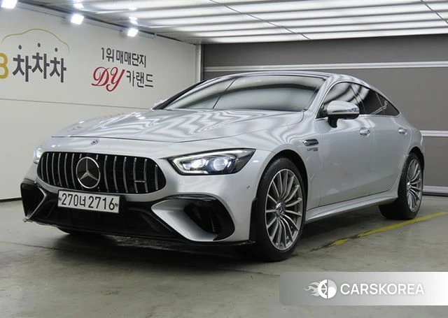 Mercedes-Benz AMG GT 2019 Серебряный из Кореи