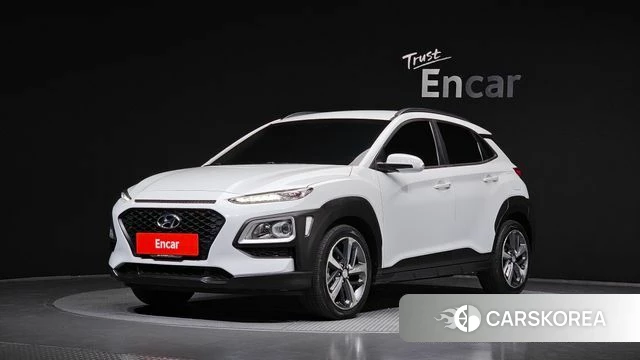 Hyundai Kona 2019 Белый из Кореи