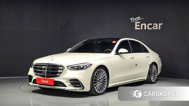 Mercedes-Benz S-Class W223 2022 Белый из Кореи