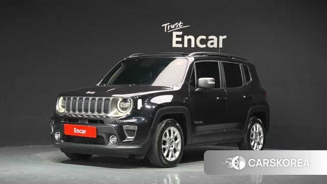 Jeep Renegade 2020 Черный из Кореи