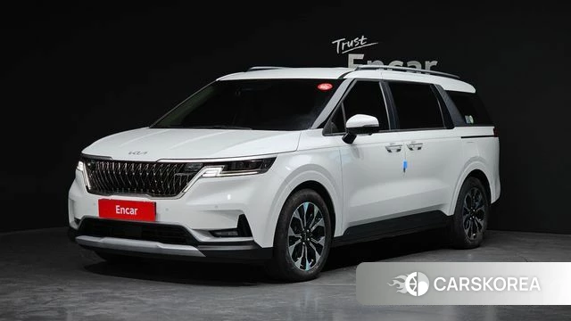 Kia Carnival 4th generation 2023 Белый из Кореи