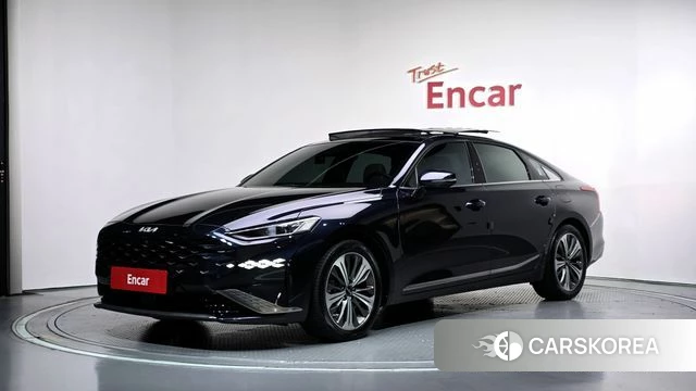 Kia K8 Hybrid 2022 Синий из Кореи