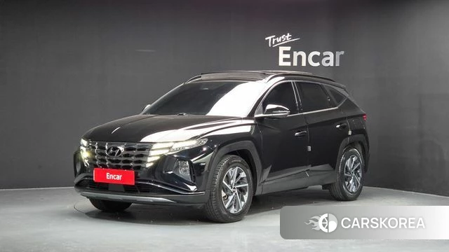 Hyundai Tucson Hybrid (NX4) 2021 Черный из Кореи